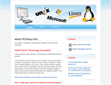 Tablet Screenshot of ipcolony.com